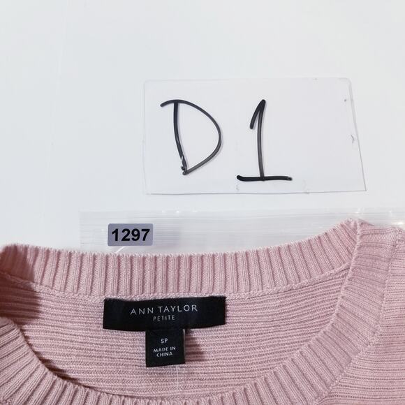 Ann Taylor Ruffle Knit Sweater Blouse - Picture 10 of 10